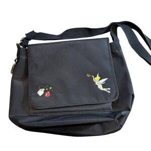 Disney Store Tinkerbell Black‎ Laptop Bag
